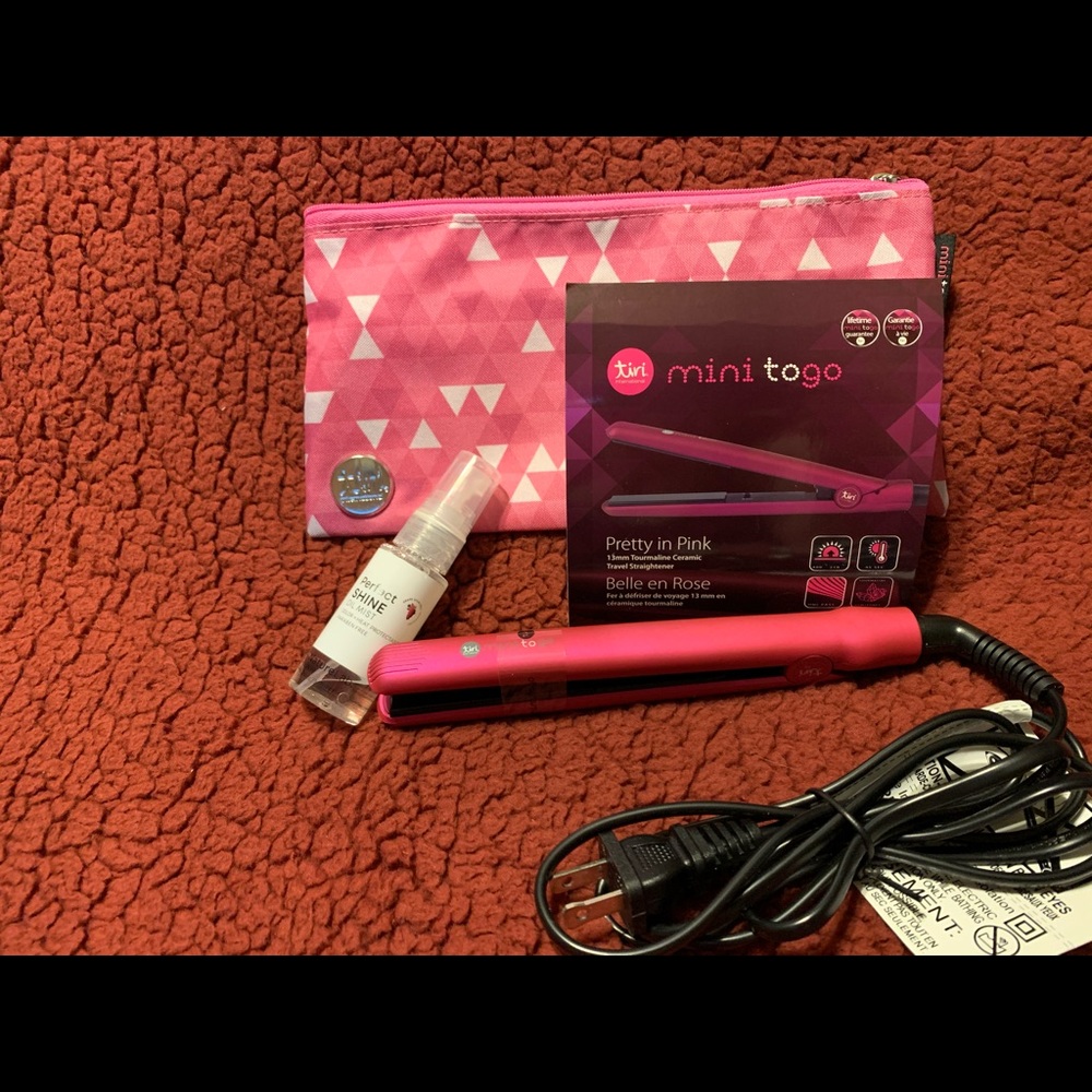 Tiri Mini Straightener + NatureLab  perfect SHINE